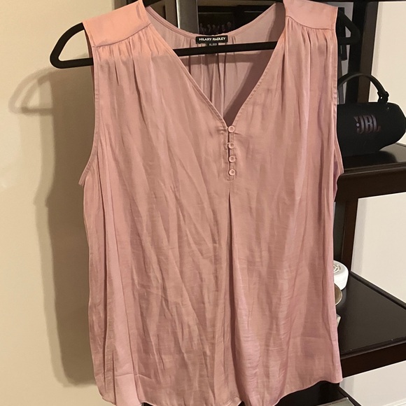 Hilary Radley Pink Sleeveless Blouse - Picture 4 of 4